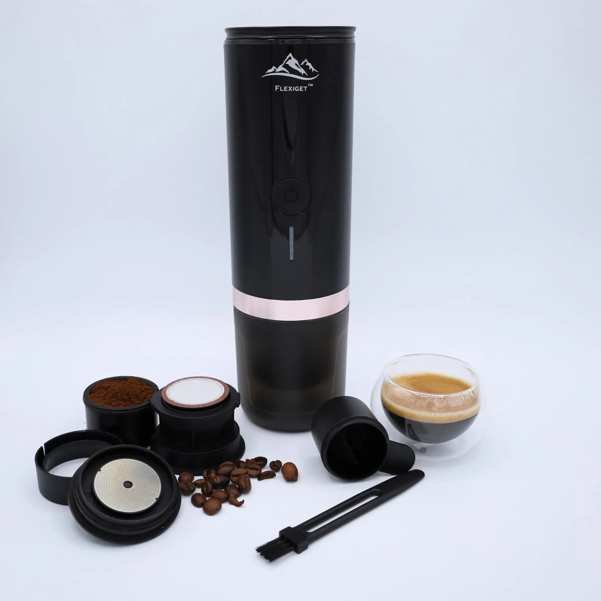 FlexiGet Pro — Machine à Espresso Portable 20 Bars